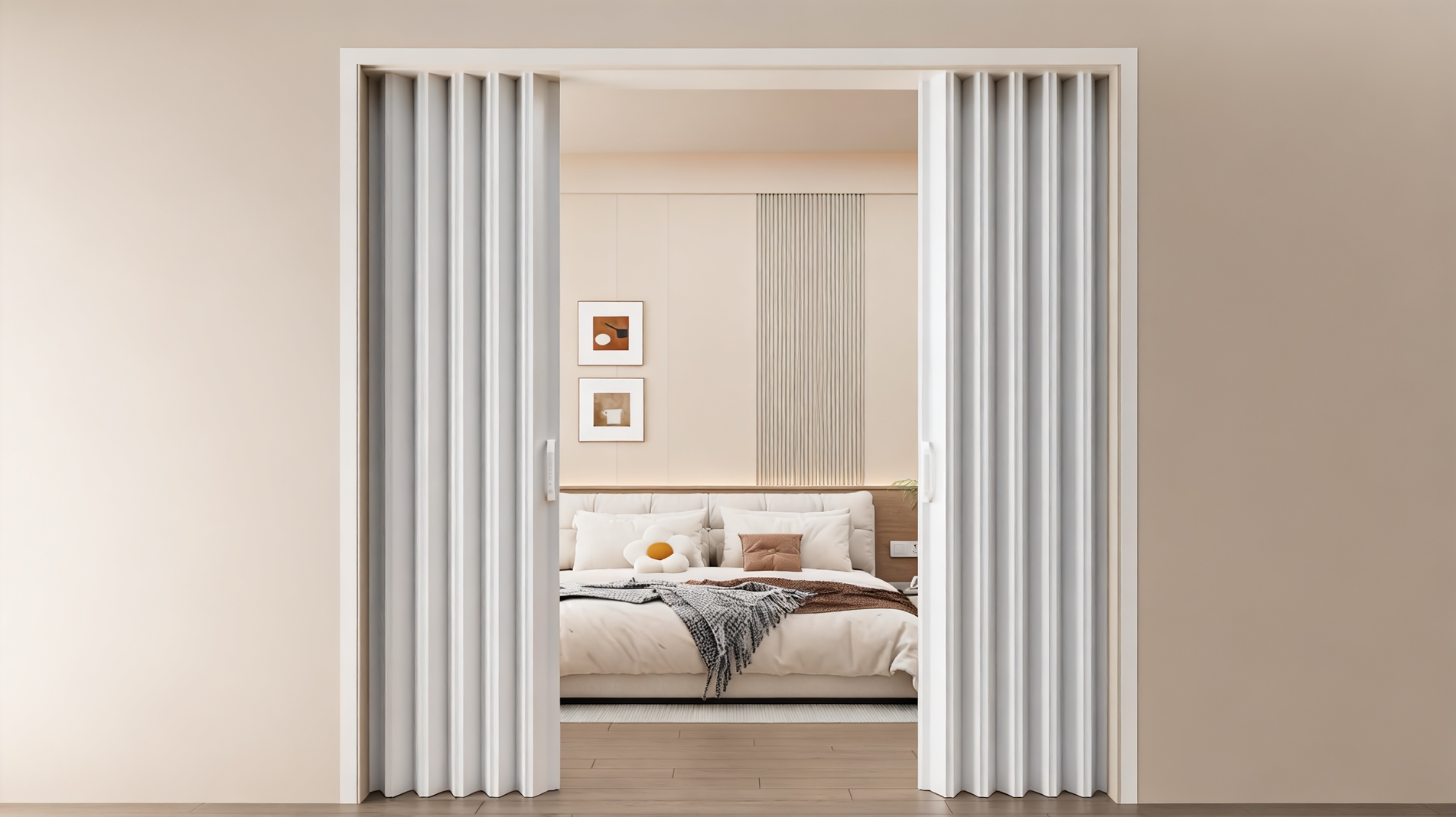 Transform Your Space with our PVC Accordion Door