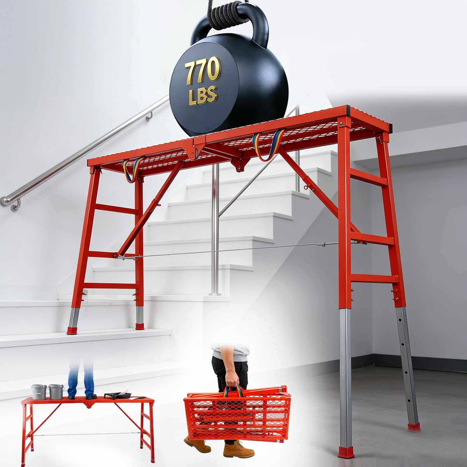 Mike’s Honest Review: This Foldable Scaffolding Replaced My Wobbly Ladder For Good——Mike Leo Grant