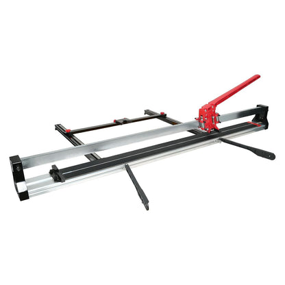 Manual Tile Cutter 48 Inch with Laser Guide and Aluminum Alloy Frame | For Porcelain, Ceramic and Stone, 0.23-0.67 in Thick, with Tungsten Carbide Wheel and Double-Layer Aluminum Plate
