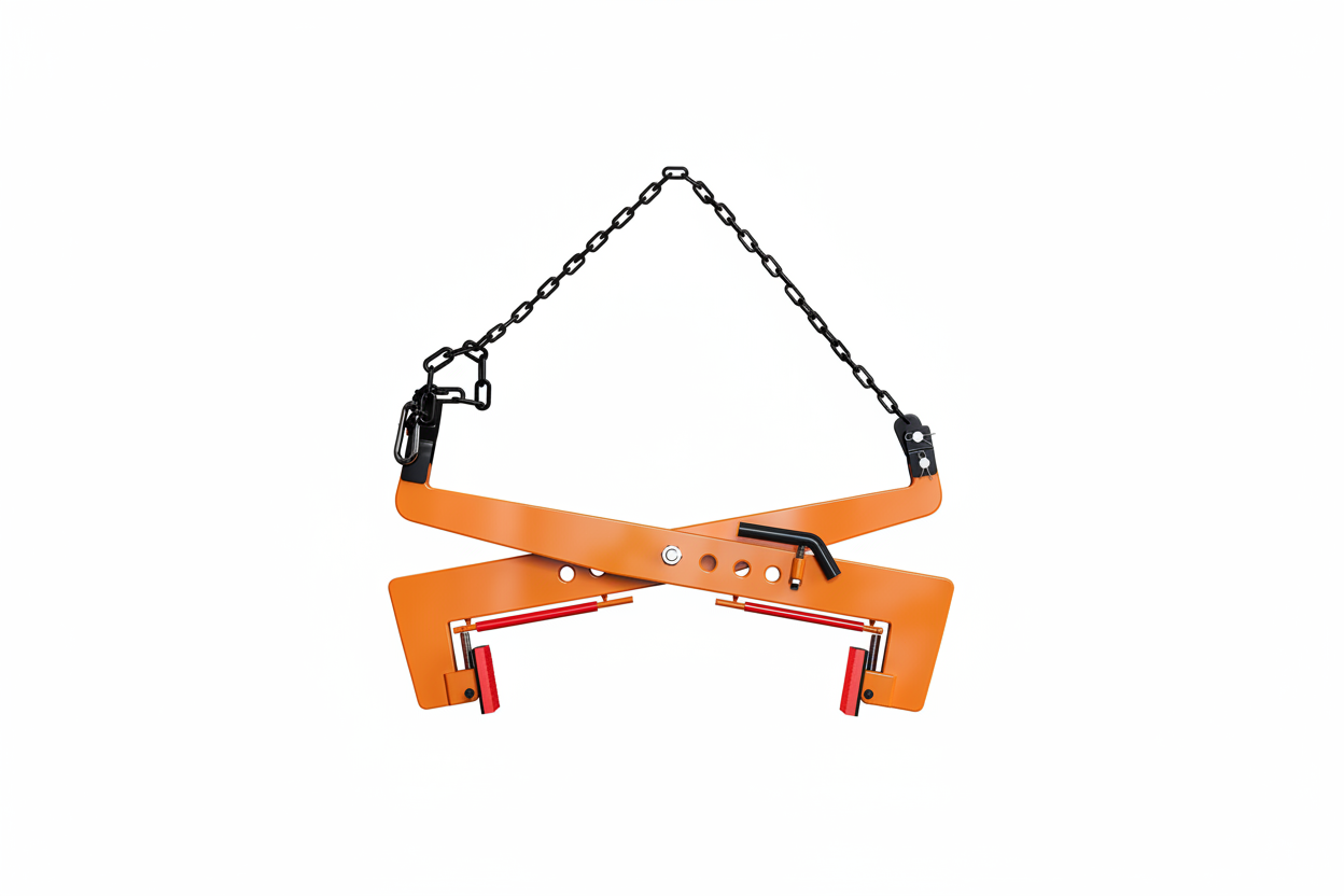 Maeklon 2646 lbs Heavy Duty Stone Lifting Clamp, Adjustable Range: 17"-43", Granite Slab Lifting Clam, Roadside Stone Lifting Clamps for Carrying and Vertical Transport of Concrete Blocks
