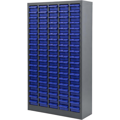 100 Drawer Parts Cabinet, Bolt and Nut Tool Storage Organizer | 25.6"x8.7"x45.3" Multi-Drawer Hardware Organizer for Screws, Fasteners and Small Parts in Garages, Workshops and Workbench