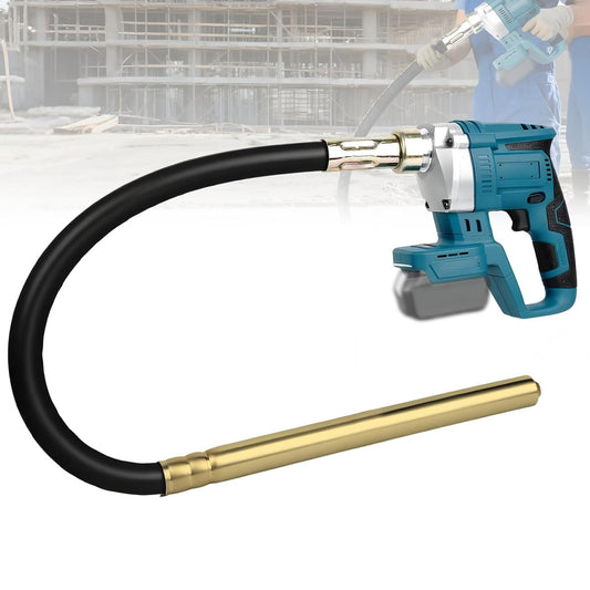Maeklon Handheld Concrete Vibrating Tool Compatible with Makita 18V Battery, 600W Mix Concrete Tool with 3.8Ft Rod, 6000RPM Portable Vibrarator Remove Bubble, Only Tool
