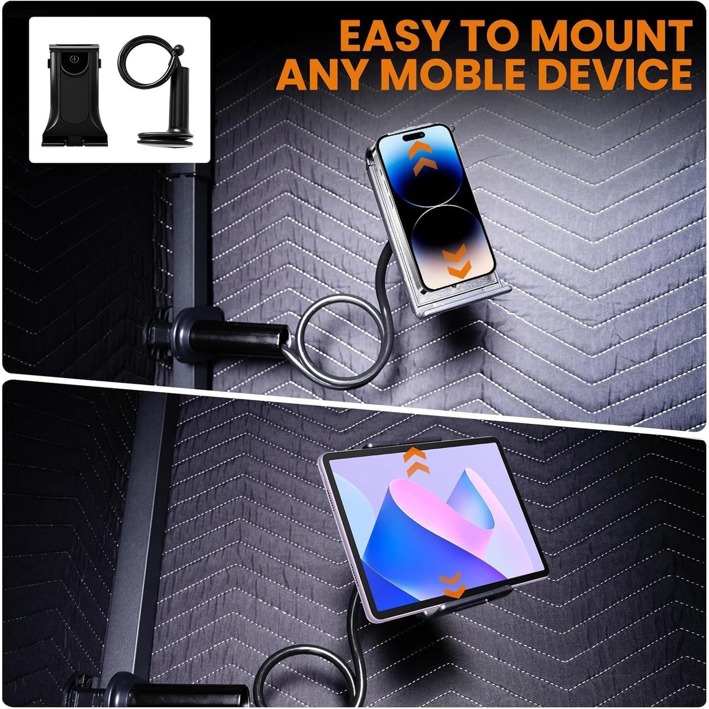 CVGIN Portable Recording Booth, 78 * 31 * 31In Foldable Soundproof Shield with Phone Holder, High-Density Acoustic Blanket Soundproof Room for Singing, Voiceover, and Podcast