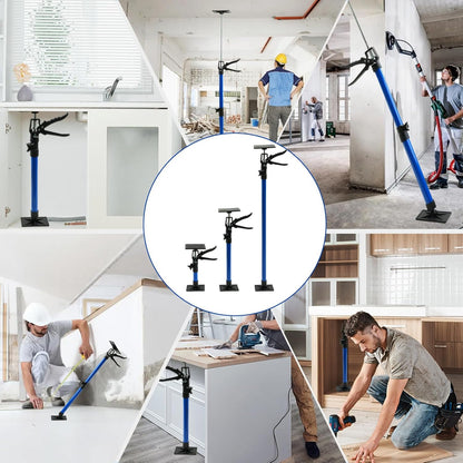 Maeklon 6 Pack Cabinet Jack Support Pole, 12.2" to 115" Third Hand Tools, Supports Up to 154Lbs, Adjustable Support Pole for Construction Rods, Cabinet Jacks, Cargo Bars